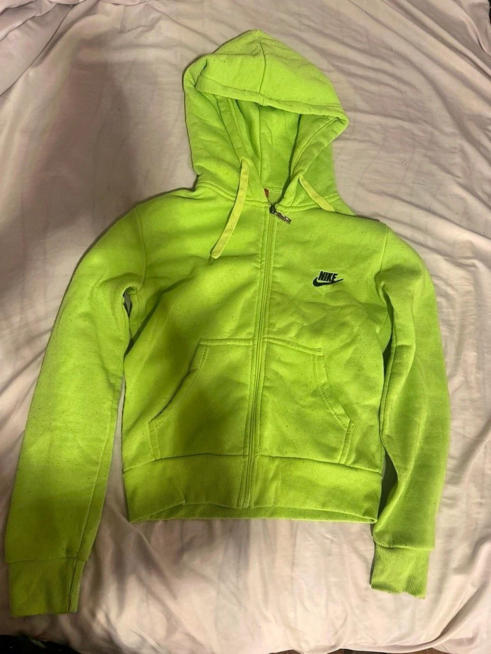Nike Full-Zip Hoodie Green Small